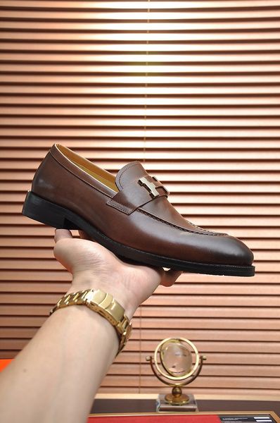 

loafers elegant man shoe oxford mens shoes casual luxury coiffeur suit shoes men fashion designer evening dress mocassin homme de luxe, Black