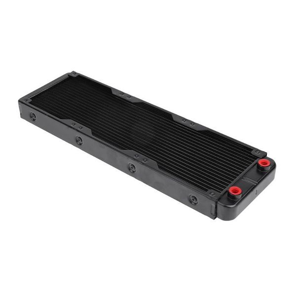 

lapcooling pads 360mm 18 tubes aluminum computer water cooler radiator with g4/1 thread for cpu heatsink exchanger