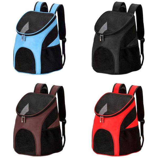 

dog car seat covers portable breathable pet carrier backpack large capacity cat carrying bag outdoor travel packbag supplies