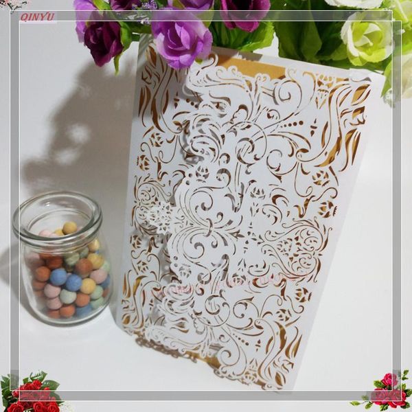 

greeting cards 30pcs wedding party invitation card romantic laser cut birthday decor supplies 5z