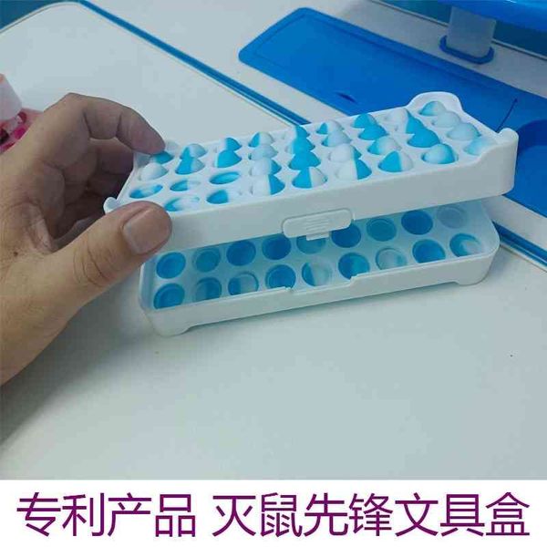 

rat killing pioneer bubble stationery box children's puzzle decompression toy 2021