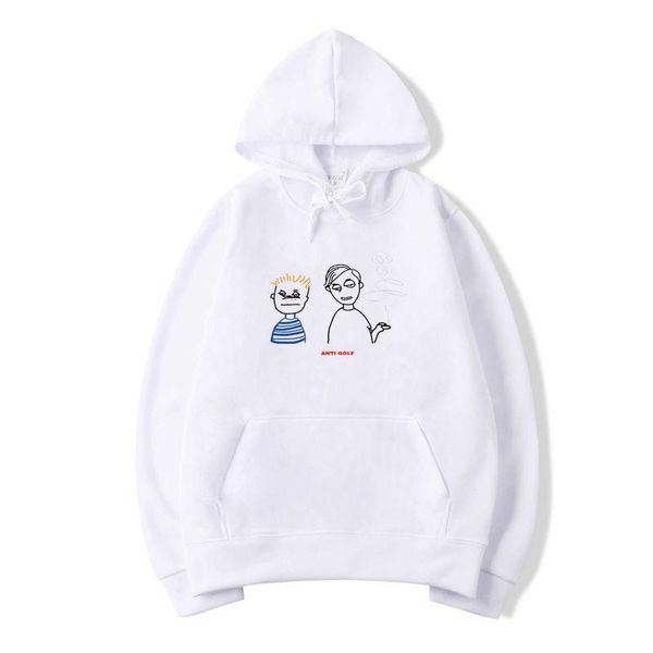 

men's hoodies & sweatshirts personality golf wang tyler the creator rapper hip hop music black hoodie cotton men oversized sweatshirt p