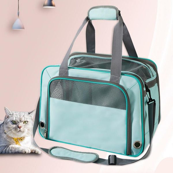 

cat carriers,crates & houses spring pet portable diagonal bag for outing breathable