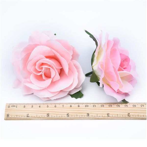 

silk roses flower wall wedding arch home decoration christmas wreath diy brooch bridal accessories clearance artificial qyljlq