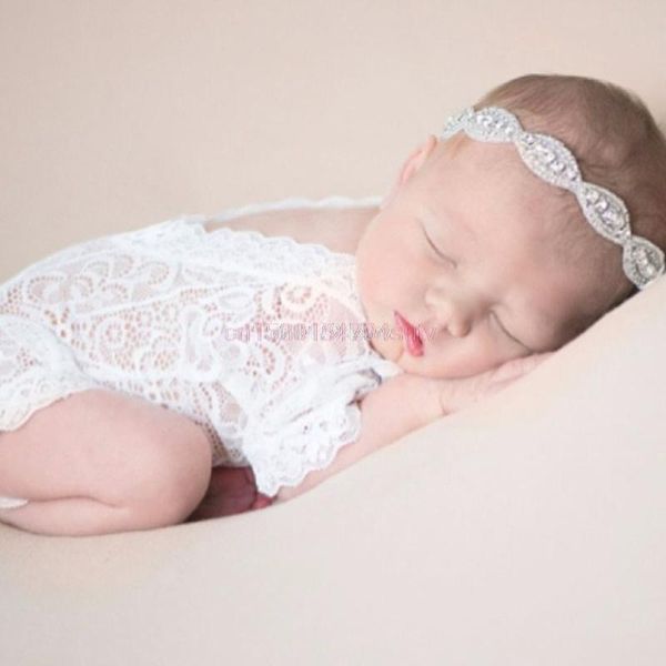 

baby cute romper overall pixie lace newborn pgraphy props princess girl #h055#, Blue