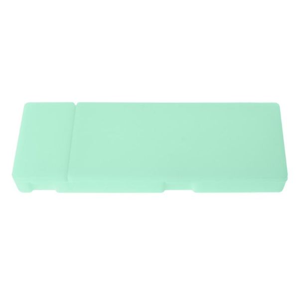 

pencil cases cute transparent plastic case pen box storage office school supplies 24ta