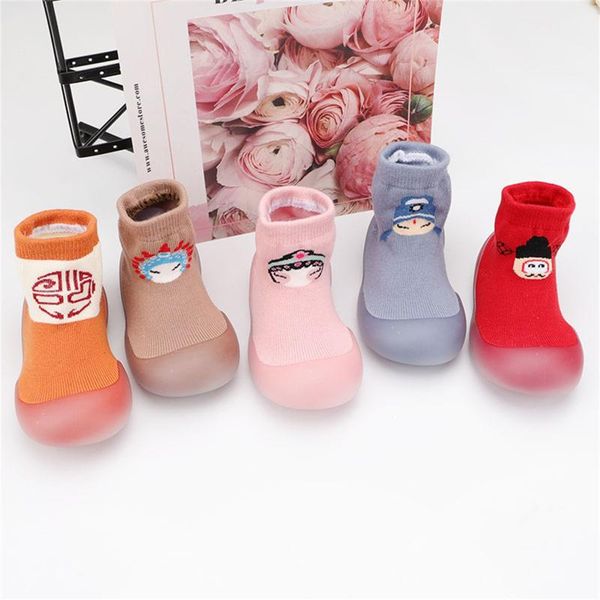 

athletic & outdoor toddler cartoon opera non-slip first walkers baby elastic shoes born infant casual canvas crib, Black