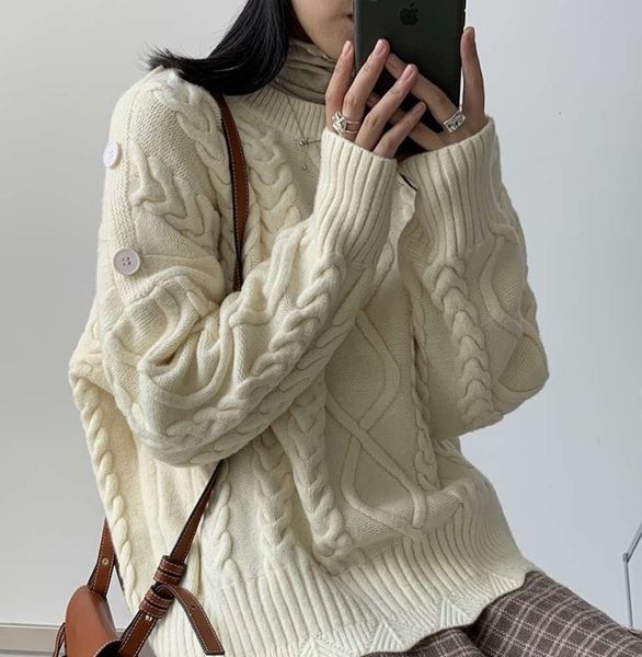 

fashion women and twist in autumn sweater winter for luxury, White;black