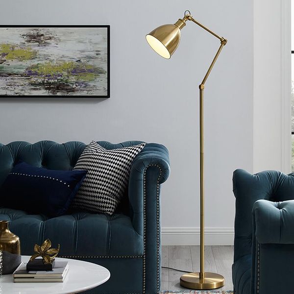 

nordic luxury decorative floor lamp adjustable angle standing led floor lamp home living room bedroom