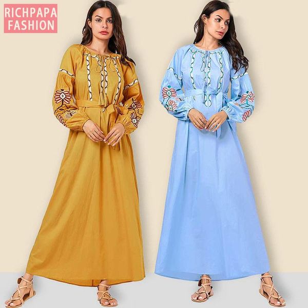 

ethnic clothing djelaba femme kaftan dubai abaya turkey long sleeve hijab muslim dress turkish islamic abayas for women caftan marocain, Red