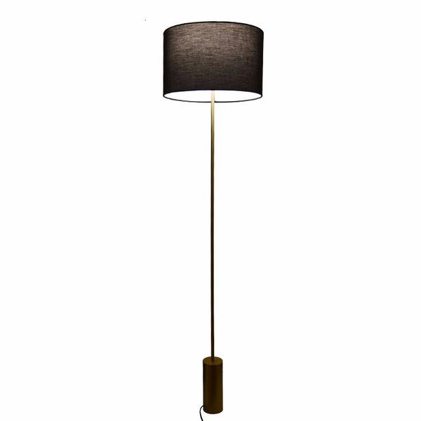 

modern black fabric floor lamp bedside living room lampada da terra