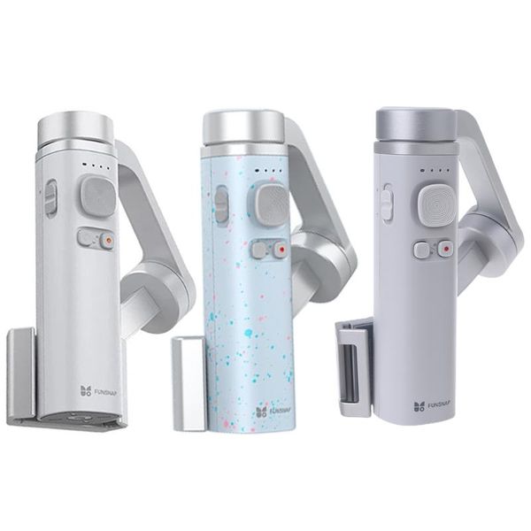 

selfie monopods 3-axis phone gimbal handheld stabilizer bluetooth stick vlog making rig