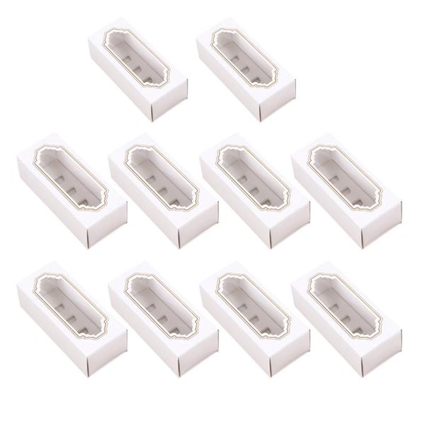 

gift wrap 10pcs paper baker wrapping box macaroon chocolate packing dessert