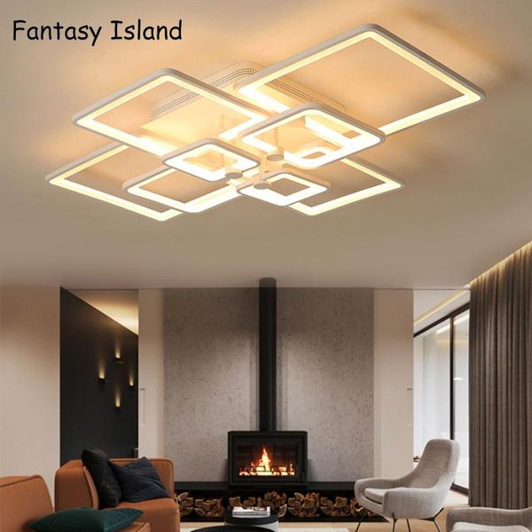 

ceiling lights arrivals square modern led for living room bedroom study lamp fixtures