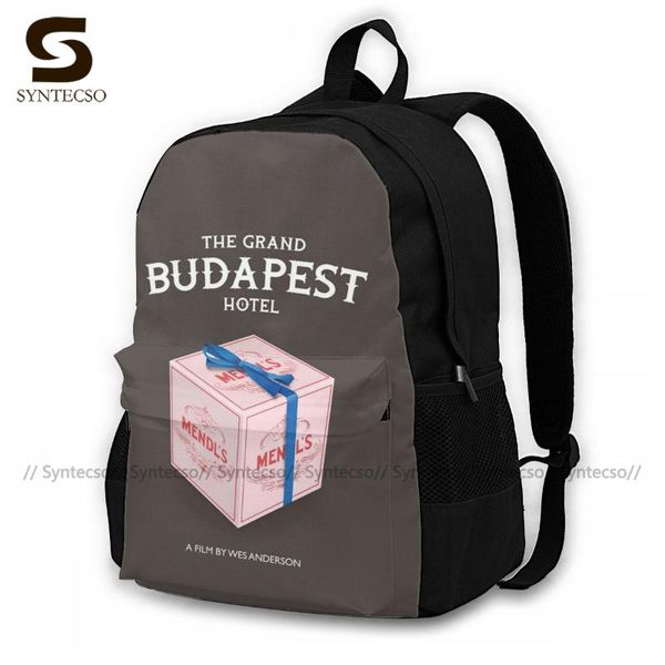 

wes anderson backpacks big novelty polyester backpack festival youth bags