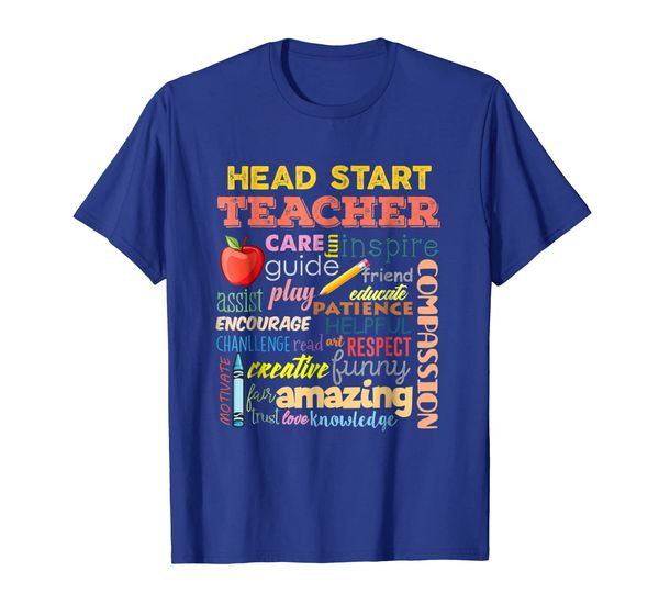 

cool head start teacher appreciation t shirt, White;black