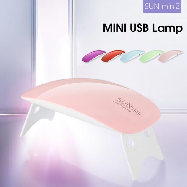 

nail dryers uv led dryer mini gel lamp portable curing light for polish 6w