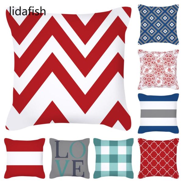 

cushion/decorative pillow lidafish 45x45 geometric cushion cover decoration home sofa bed cushions pillowcover