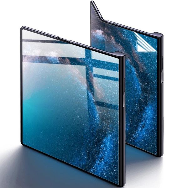 

new for huawei mate x screen protector imak hydrogel iii thin soft tpu protective film for huawei mate x 5g clear flim not glass