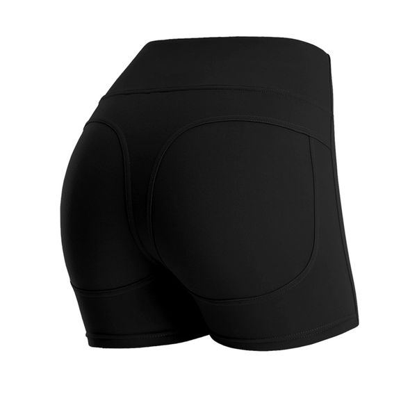 

2021 women high tail workout running athletic short effects color sport broek, White;black