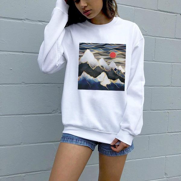 

japanese tide loose casual small fashion winter new listing personality street wind wild female harajuku hatless sweatsh, Black
