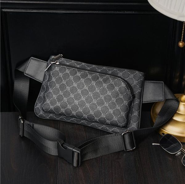 

wholesale men leathers shoulder bag outdoor sports printing leisure purse multifunctional leather fashion handbag street personality plaid s