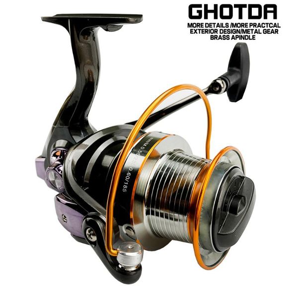 

ocean fishing reel 3000-12000 spinning reel 8-24kg drag saltwater fishing carp reels for saltwater pesca