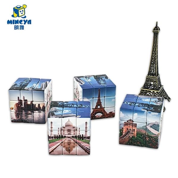 

advertising magic cube can be printed with uv digital printing toy gifts