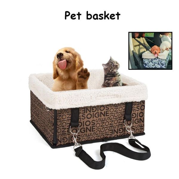 

dog car seat covers portable safety small pet carrier foldable multifunction puppy for travel washable bed warm