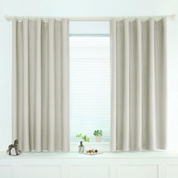 

curtain & drapes 1pc modern blackout curtains for living room window bedroom fabrics ready made finished blinds tend