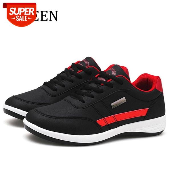 

yween autumn new men's shoes lace-up male fashion shoes man microfiber leather casual brand men sneakers fashion men flats #uh2z