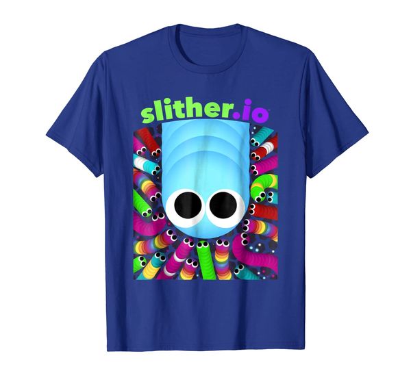 

slither.io i am your leader graphic t-shirt, White;black