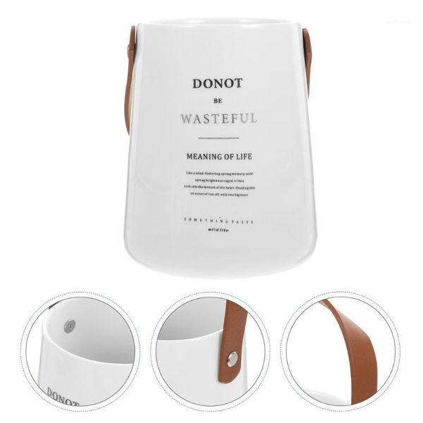 

storage bottles & jars 1pc portable simple creative household ceramic chopsticks cage tableware holder