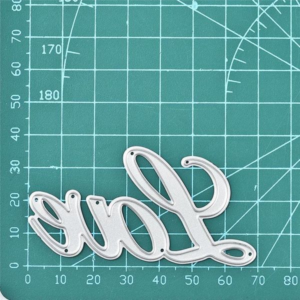 

painting supplies inlovearts letter love metal cutting dies for card making scrapbooking embossing cuts stencil craft 2021 word