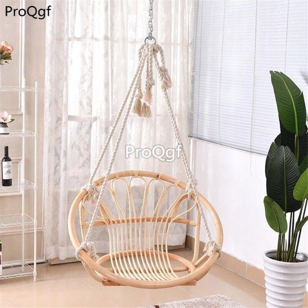 

prodgf 1 set ins rattan minshuku hanging swing chair