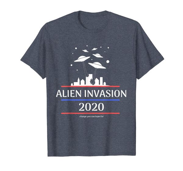 

alien invasion 2020 - change you can hope for, White;black