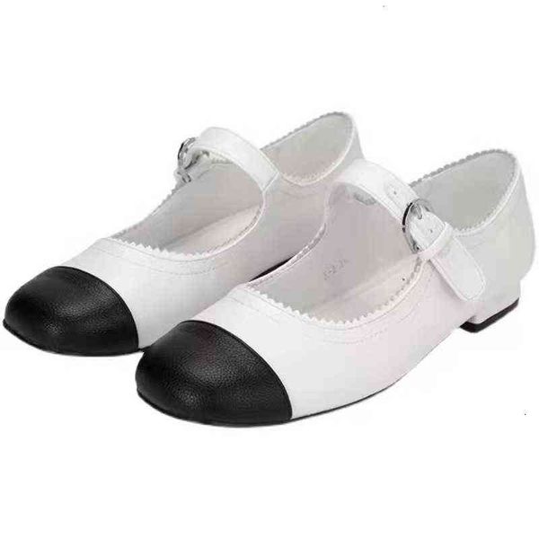 

small fragrance mary jane shoes with source standard women's 2021 french square head flat bottom spring and summer single ballet