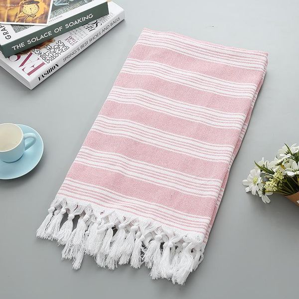 

towel drop turkish 100% cotton bath towels for soft beach quick dry thin blanket
