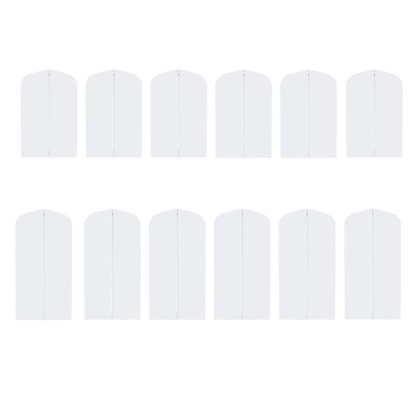 

cushion/decorative pillow garment covers, 6 pcs suit / wardrobe cover foldable protection bag, transparent dust protection, waterproof with