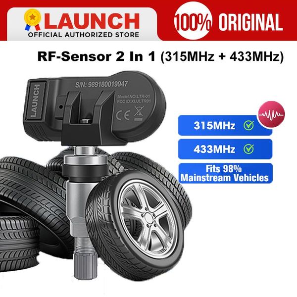 

code readers & scan tools rf-sensor tpms sensor 433mhz 315mhz programmer universal tire pressure tester programming oe-level