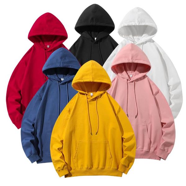 

men's hoodies & sweatshirts hooded sweatshirt menswear plus size jumpers soft oversized hoodie light plate long sleeve pullover solid w, Black