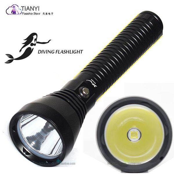 

flashlights torches super bright xh-p70 underwater professional waterproof floodlight night submersible charging 26650