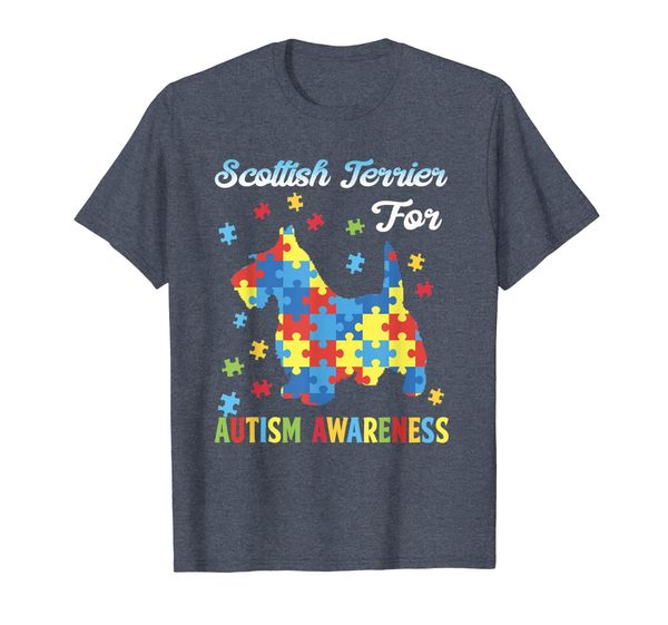 

Scottish Terrier For Autism Awareness T-Shirt Dog Lover, Mainly pictures