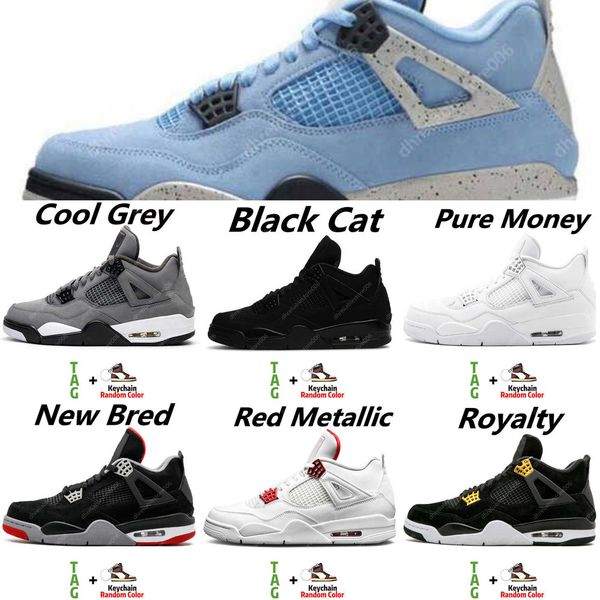 

sail university blue 1 1s mens basketball shoes 4 4s hyper royal shadow 2.0 bred silver toe women sports sneakerslxlk