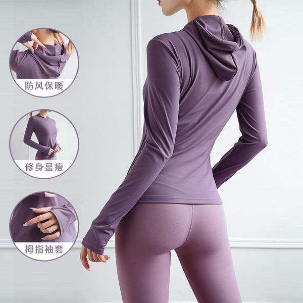 

workout for women seamless long sleeve yoga gym crop women sport sweatshirt yoga activewear, White;red