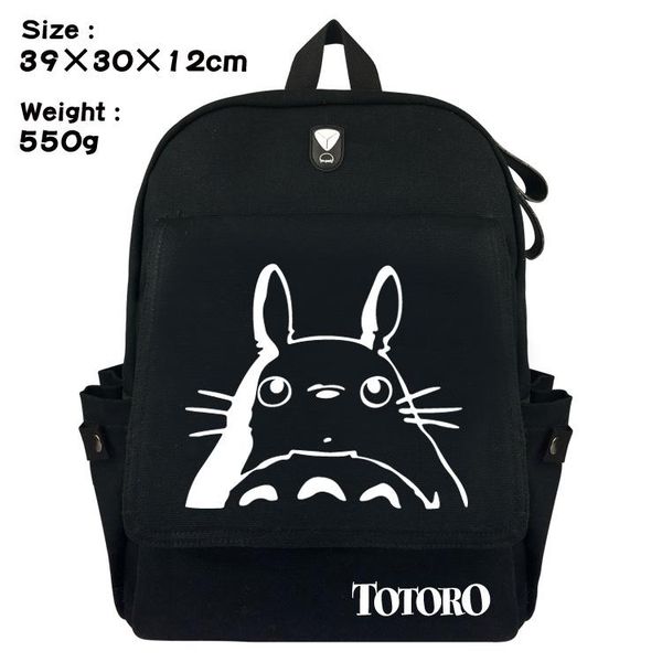 

backpack my neighbor totoro no face man cosplay canvas student school shoulder bag laptravel rucksack gift