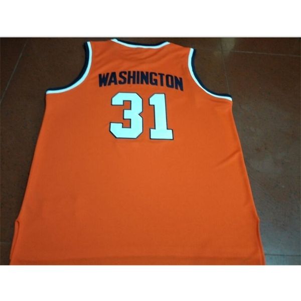 

rare men #31 dwayne pearl washingtonn jersey syracuse size s-6xl college basekteball jersey or custom any name or number jersey, Black