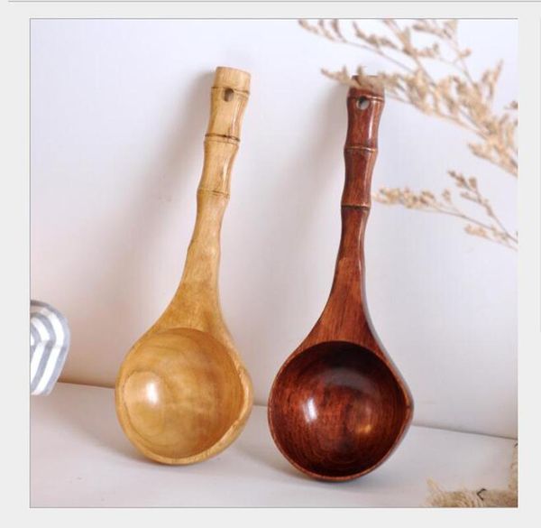 

spoons creative wooden spoon, soild wood porridge spoon.kitchen supplies