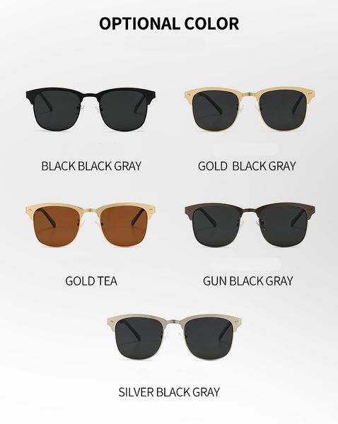 

brand luxurious mens sunglasses fashion designers classic uv400 outdoor sports driving popular eyeglasses cooooool, White;black