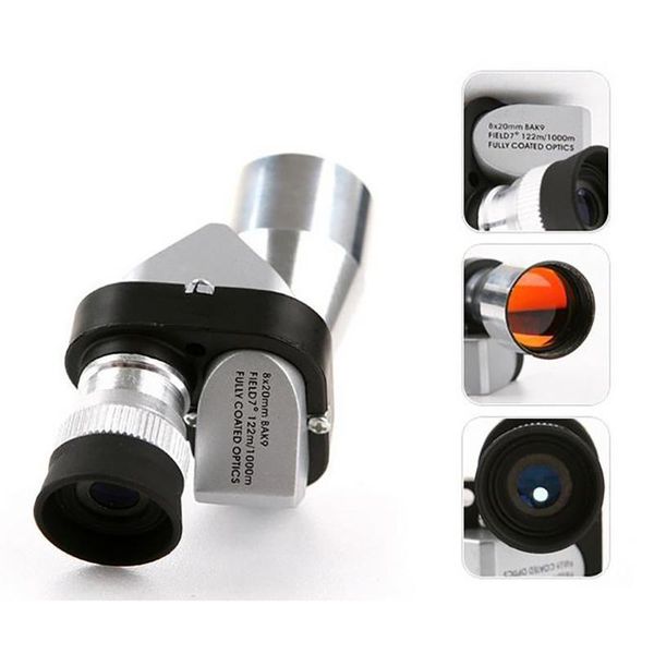 

telescope & binoculars 8x20 monocular single barrel high-power high-definition low light night vision camping binocular